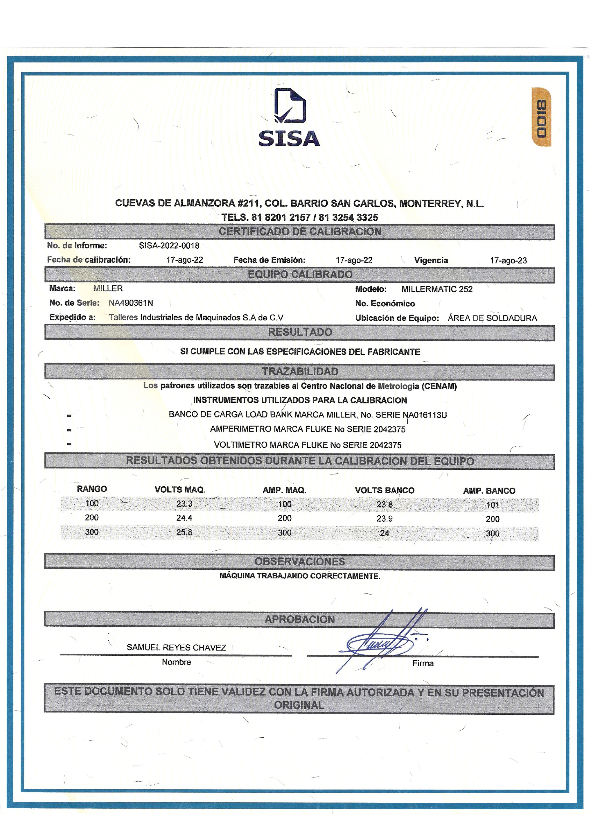 Certificación 1