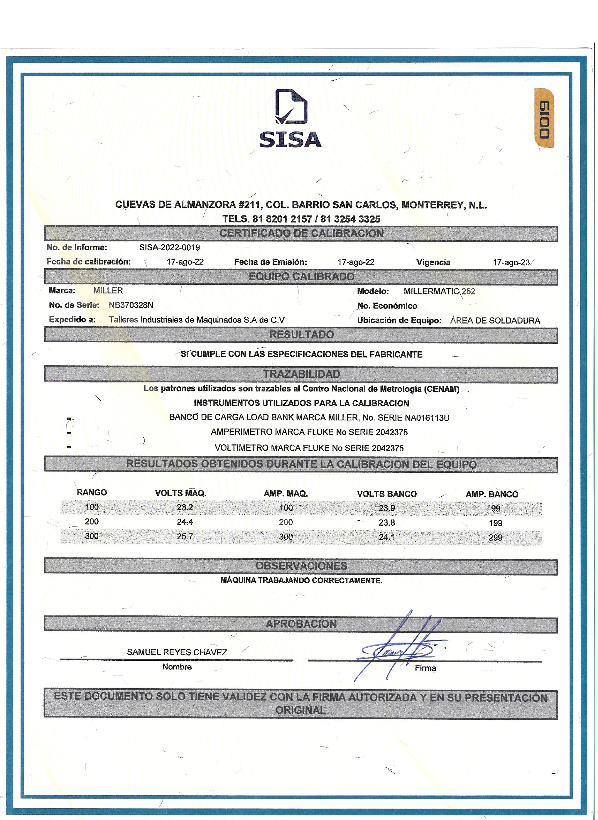 Certificación 1